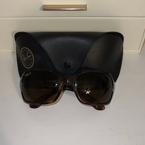 Ray-Ban tortoise shell sunglasses